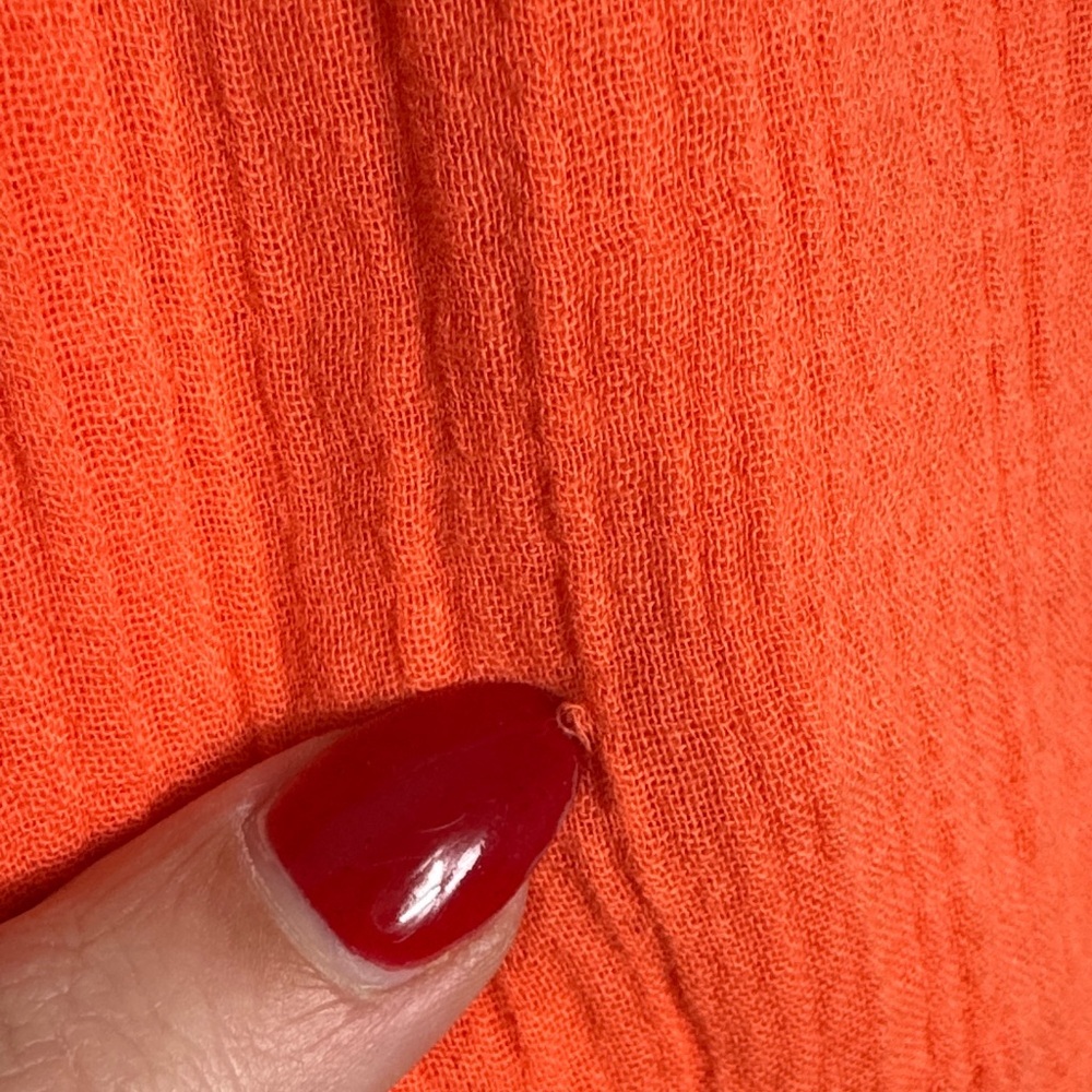 NWT Lilly Pulitzer Zemini Maxi Dress Cover-Up Orange Size Small - Picture 5 of 11